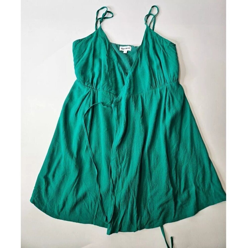 Revolve x Superdown Tie Wrap Strappy Mini Dress Size Small EUC